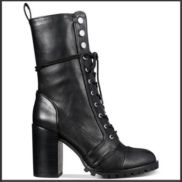 Dolce Vita Ayleen Mid-Calf Combat Boot, NIB, Sz 9.5, 10 - Picture 2 of 9